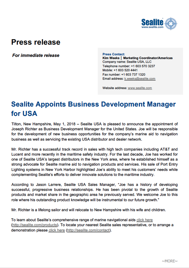 Press Release Pdf
